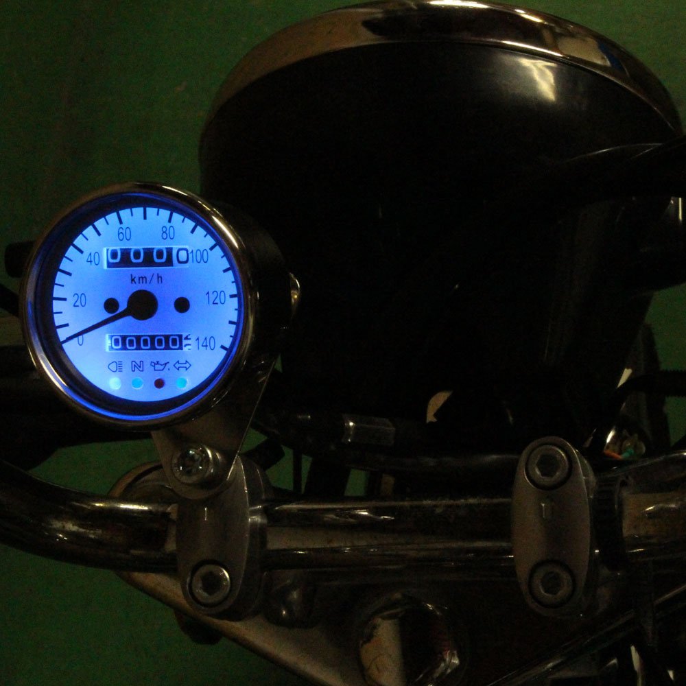 Amazon | ライズコーポレーション バイク用スピードメーター LEDバック